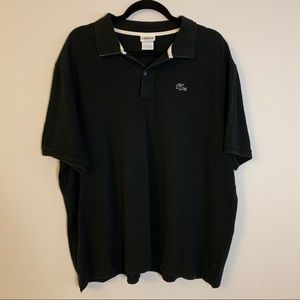 Men’s Lacoste Black Polo Regular Fit XXL/3X Shirt